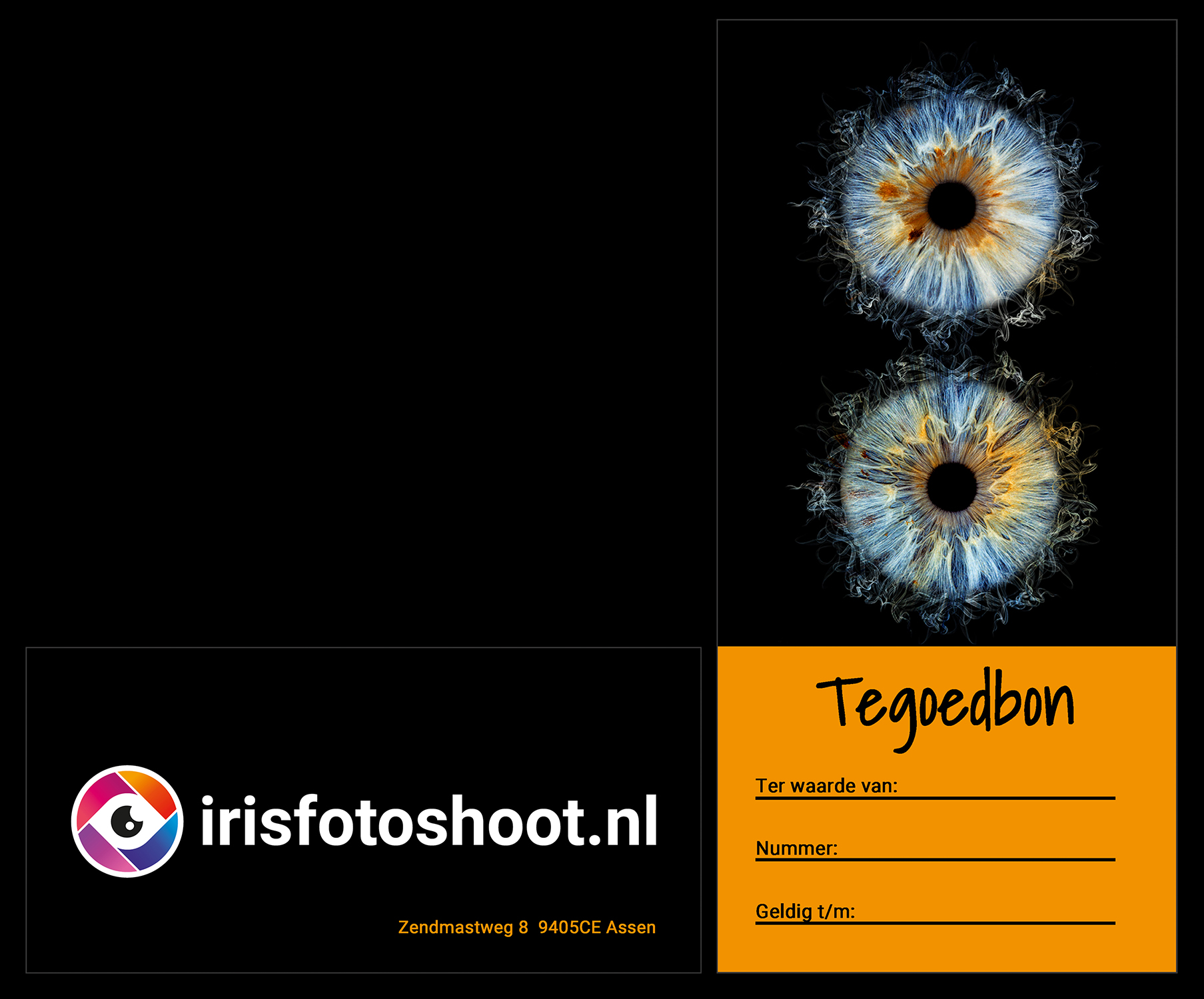 tegoedbon irisfotoshoot